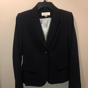 Calvin Klein 3 Piece Navy Suit